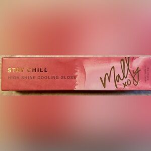 Mally XO Stay BRRR Chill High Shine Cooling Lip Gloss Color: BLOSSOM